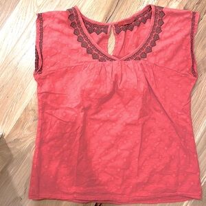 Gorgeous Prana Cotton Top, Size Large